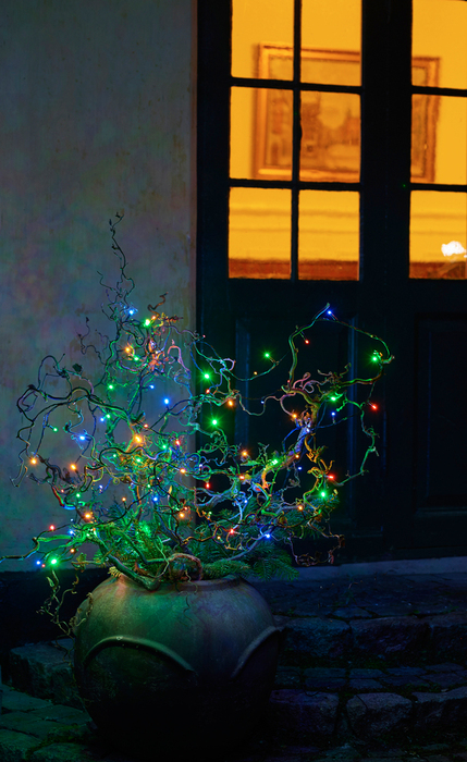 Ljusslinga Multifärgad 200 LED Stemning